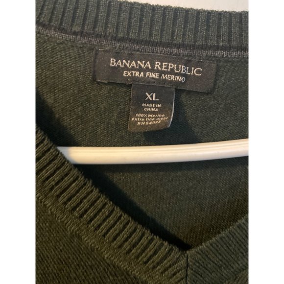 Banana Republic Extra FIne Merino  Men Sweater Size  XL - Picture 3 of 8